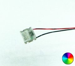 SMD LED 0805 RGB Farbwechsel Effekt mit Anschluss Draht