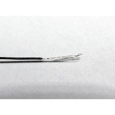 10 Meter hochflexible Nano Litze 0,014mm Grau