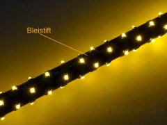 Micro Flex-Band 72 LEDs 50cm 1,9 Volt Gelb, 1,6mm Breite