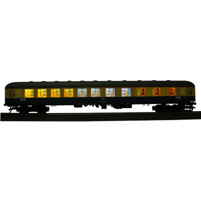 Waggonbeleuchtung Modul Leuchtfarbe Gelb H0 / TT AC/DC