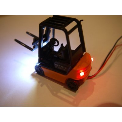 Modell Figur Gabelstapler Still LED Beleuchtung Spur H0