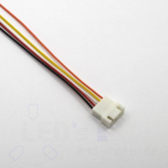 JST XH Buchse RM 2,54mm mit Kabel 4-polig