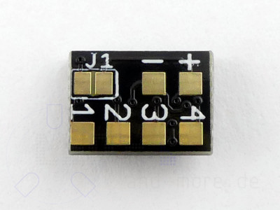 4 Kanal pico Lauflicht Modul fr Moba 10,5x7,3x2,8mm Muster 015 Onboard LED Wei