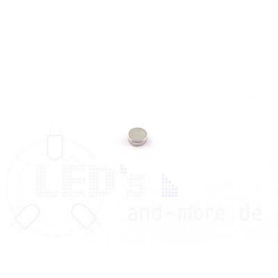 Magnet Scheibe 1,5x0,5mm vernickelt Scheibenmagnet 33g Neodym