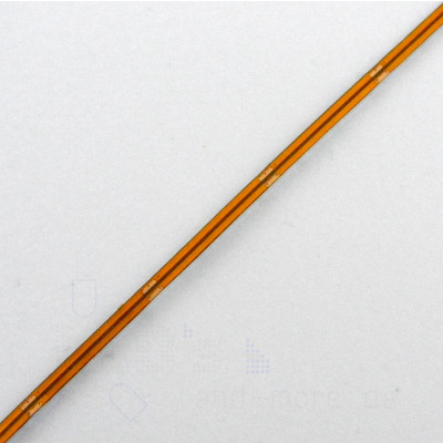 Mini Flex-Band 60 LEDs 50cm 12 Volt Gelb, 2,7mm Breite, Teilbar