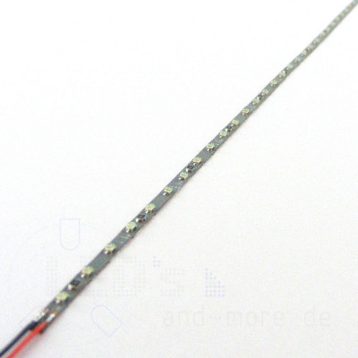 Mini Flex-Band 60 LEDs 50cm 12 Volt Blau, 2,7mm Breite, Teilbar