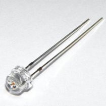 Flacker LED 5mm weiß klar Flackerlicht Flackerlichtsteuerung LEDs 20 Stück S129 