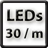 30 LEDs pro Meter