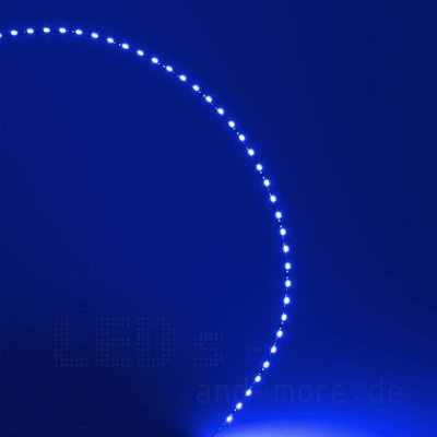 20cm ultraschmales und hochflexibles Micro LED-Band in Leuchtfarbe Blau - 20cm ultraschmales und hochflexibles Micro LED-Band in Leuchtfarbe Blau