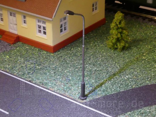 NEU! LED-Laternen für die Modellbahnplatte.  - Laternen für die Modellbahnanlage