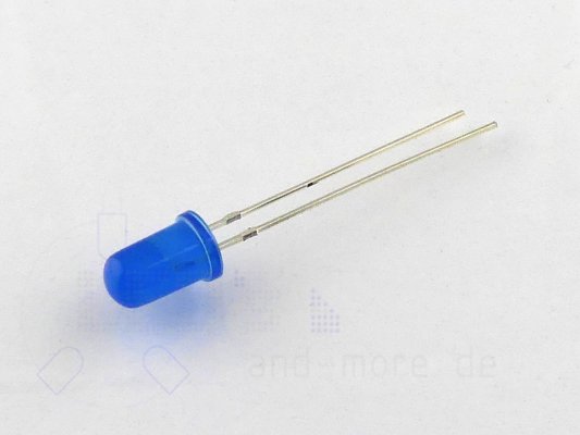 5mm LEDs farbig diffus  - 5mm LEDs farbig diffus 