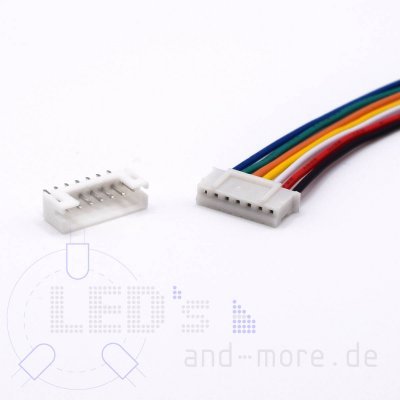 Richtig verkabeln: Micro JST Steckverbinder mit Kabel - JST Kabel Buchse Platinenstecker