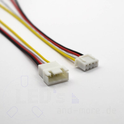 JST Stecker und Buchse XH - JST XH Stecker Buchse Anschlusskabel