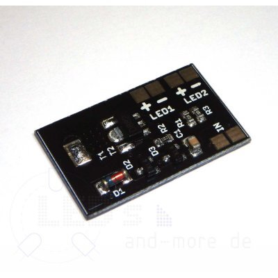 Spanungswandler für LEDs und Effekt-LEDs - Spanungswandler für LEDs und Effekt-LEDs
