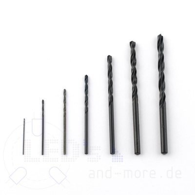 Feine HSS Bohrer für Modellbauer - Feine HSS Bohrer für Modellbauer