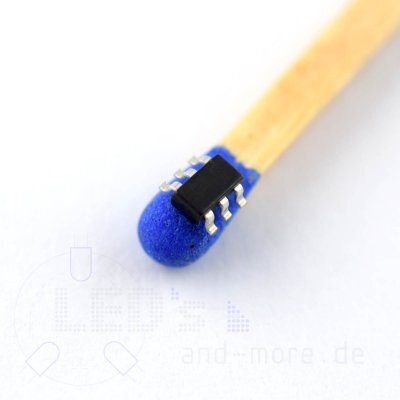 4-Kanal Micro SMD Chip mit verschiedenen Lauflicht-Mustern - 4-Kanal Micro SMD Chip Lauflicht
