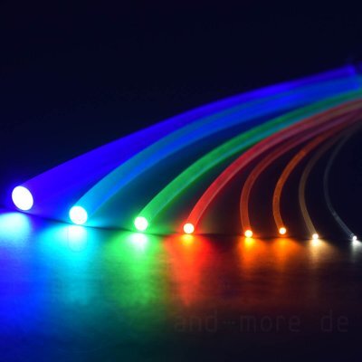 Neuer Lichtleiter Sideglow in großen Durchmessern - Neuer Lichtleiter Sideglow in großen Durchmessern