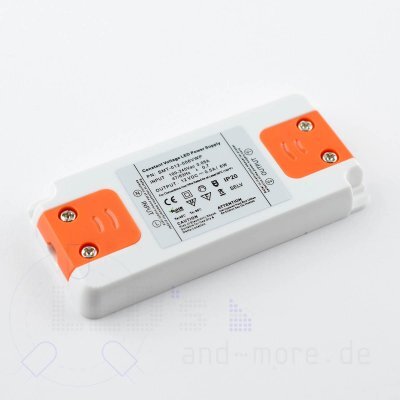 Flaches Einbau-Netzteil 12 Volt 1-6 Watt  - Flaches Einbau-Netzteil 12 Volt 1-6 Watt 