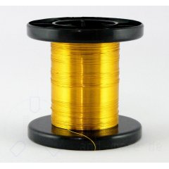 100 m Kabel Kupferlackdraht Gold 0,15 mm (Spule)