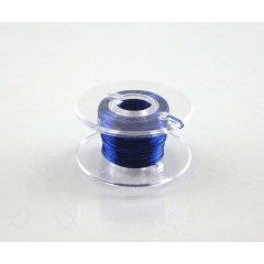 Extra dünn 10 Meter Mini Rolle KupferLackdraht 0,1 mm Blau