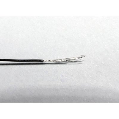 10 Meter hochflexible Nano Litze 0,014mm² Schwarz