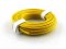 10 Meter Kabel Litze flexibel Gelb 0,25 mm² (Ring)