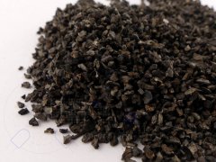 Korkschotter dunkelbraun Ø 2 mm Spur H0 / TT / N