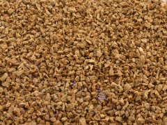 Korkschotter hellbraun natur Ø 2 mm Spur H0 /TT