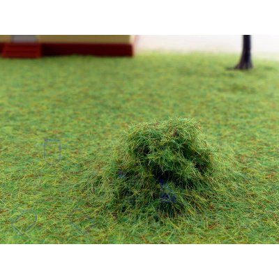 25g Streumaterial Grasfaser 4,5mm grün Wiese Spur H0 / N / Z