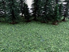 100g Streumaterial "Waldgrün" grün Spur H0 / N / Z