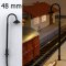 Bahnhofs-Laterne schlicht Bogenleuchte LED warmweiß 1-armig 48mm