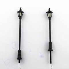 klassische Laterne Straßenlampe Parkleuchte LED warmweiß N Z