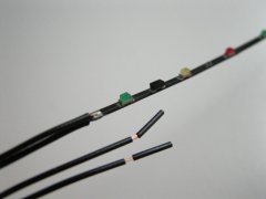 Miniatur Flexband Rot/Gelb/Grün, 12-16 Volt Ultraslim Kirmes