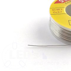 SMD Lot Lötzinn Rolle bleifrei 0,5mm 30 Meter 100 Gramm