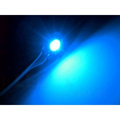 Highpower LED 1 Watt Cyan / Eisblau 50 Lumen 140° 480 nm