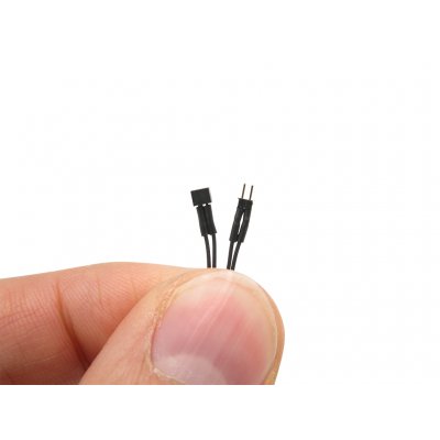 Micro Steckverbinder mit 0,04mm² Litze 1x2pol RM 1,0 Stecker + Buchse verkabelt
