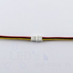 Micro JST Kabel mit Buchse + Stecker, 3-polig RM 2,0mm PH...