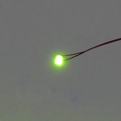 SMD LED mit Anschluss Draht 0603 gelblich Grün...