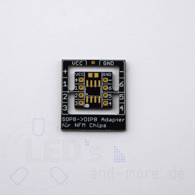 Adapterplatine Platine für SMD Chips 12x12mm