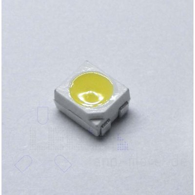 100 Stück OSRAM ultrahelles SMD LED Weiß 3528 PLCC4 1100 mcd 120° LWE67C