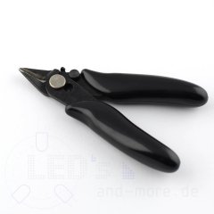 Mini Seitenschneider schwarz 9cm, Softgriff
