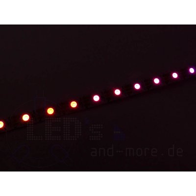 Pixel LED-Stripe RGB WS2812 500cm/300LEDs 5V steuerbar wei