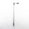 fixierter Fuß Laterne Straßenlampe Kugelkopf LED warmweiß Stahl H0 140mm