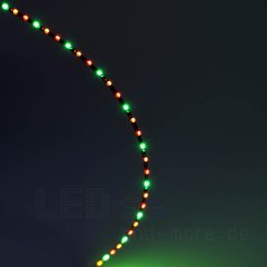 20cm dreifarbiges Flex-Band ultraschmal 39 LEDs 12V Gelb...