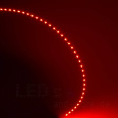 20cm Flex-Band ultraschmal 39 LEDs 12V Rot, 1,6mm breit...