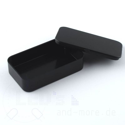 Kunststoff Box Kleingehäuse schwarz 63 x 37 x 16mm
