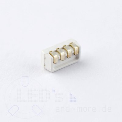 SMD RGB LED WS2812B 4020 Sideview steuerbar integr. Controller 120° 4 Pin