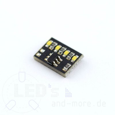 4 Kanal pico Lauflicht Modul fr Moba 10,5x7,3x2,8mm Muster 003 Onboard LED Wei