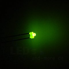 Diffuses 1,8mm LED Grün 45mcd 60° Luckylight