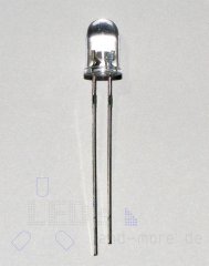 Ultrahelles 5mm LED Neutral Weiß 22.000 mcd 30° 4300K